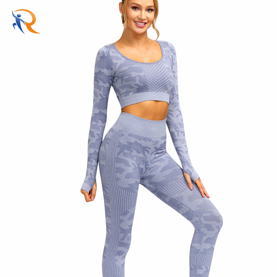 Wholesale Women Extra Soft Non See-Through Compression Seamless Yoga Wear