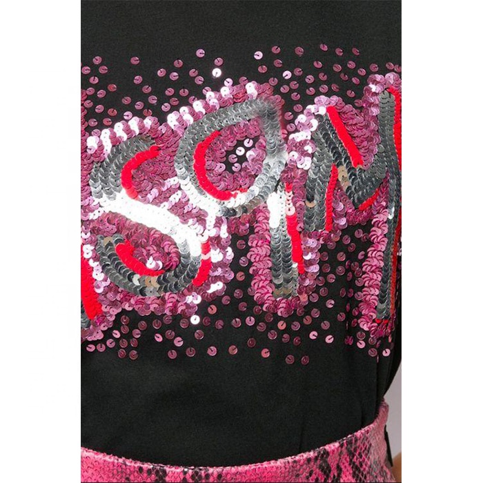 product-Ruiteng-Custom Logo Women t shirt with Sequins Embroidered T-shirt-img