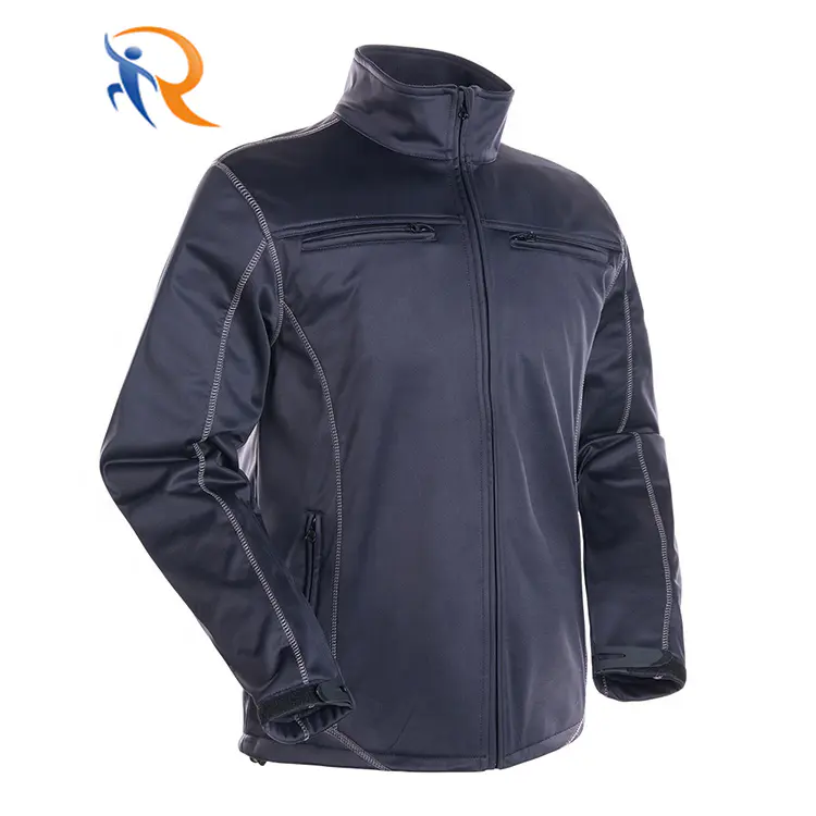Windstopper Custom Men Waterproof Sport Soft Shell Jacket Softshell Fleece Jacket