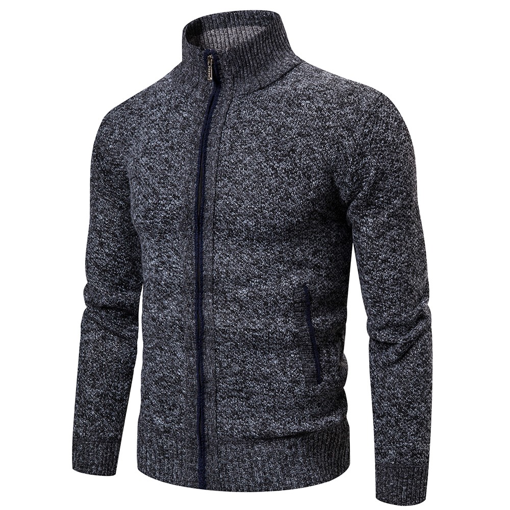 product-Mens Cardigan Long Sleeve Knitwear Casual Outdoor Sports mens knit sweater winter jacket-Rui