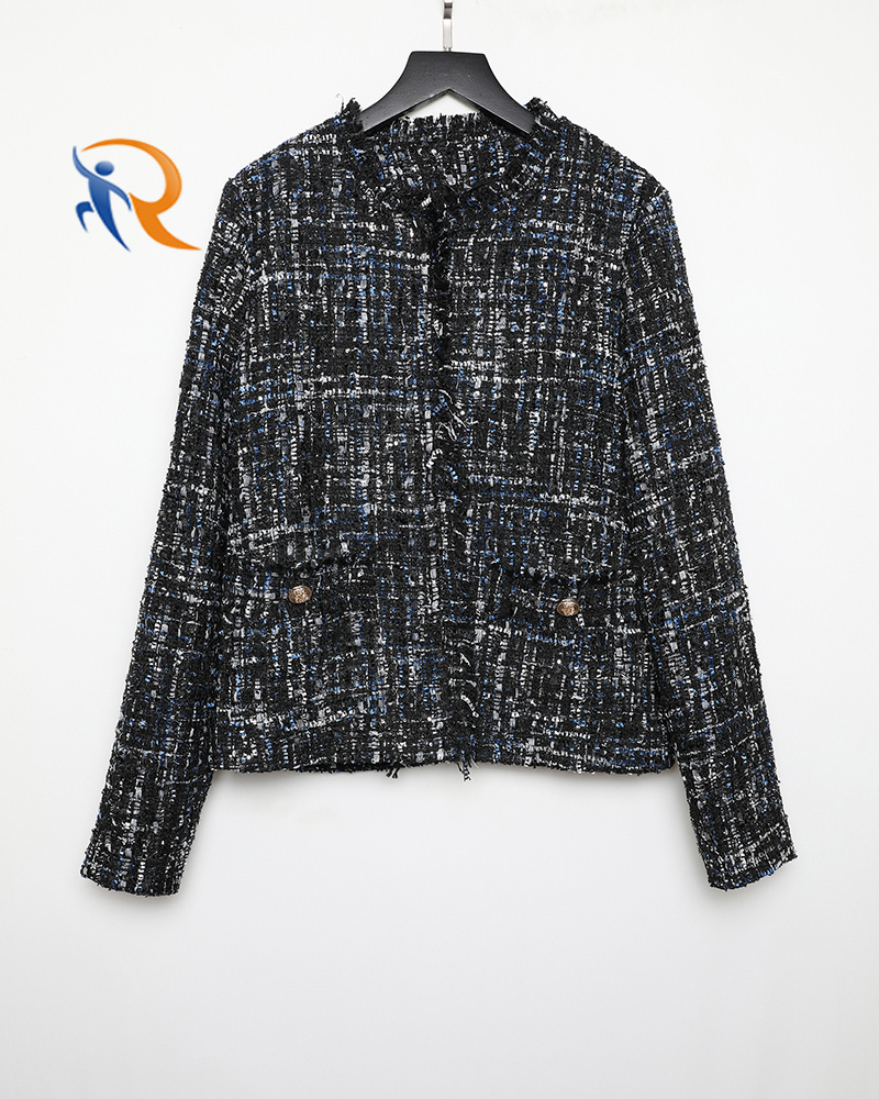 Hot Selling Women Winter Coats And Jacket For Woman Jacket Tweed Wholesale In China
