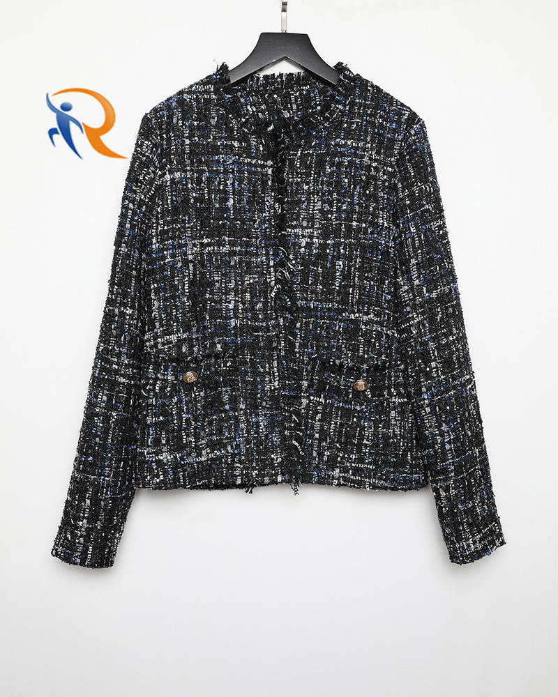 Hot Selling Women Winter Coats And Jacket For Woman Jacket Tweed Wholesale In China