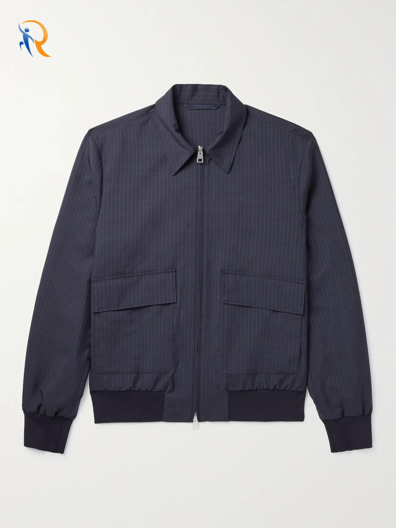Fashion Wholesale Pinstriped Blouson Jacket for Men 2022 Jkt-033