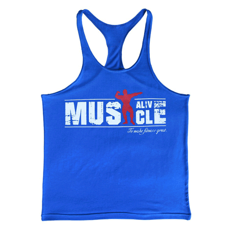 Customized Mens fitness muscle Tank JKT From China