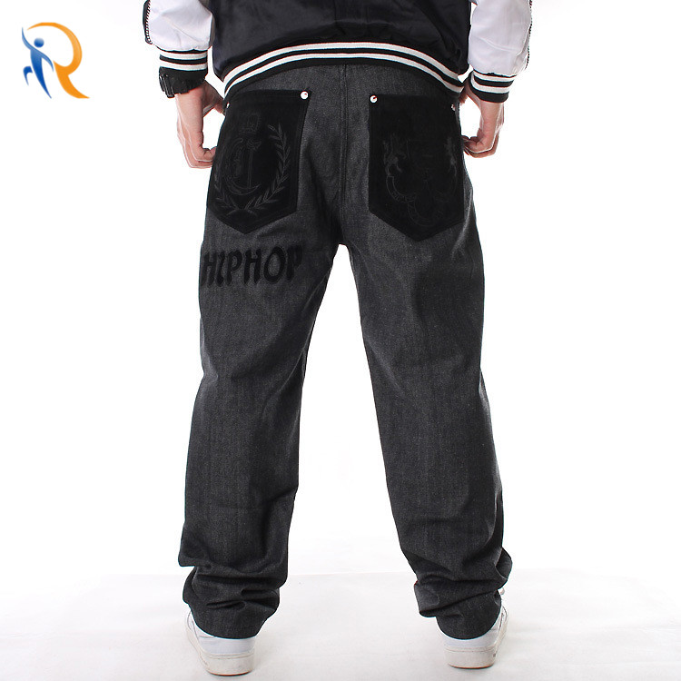 product-China Professional Mens Street Style Hiphop Chenille Patch Jeans Factory-Ruiteng-img