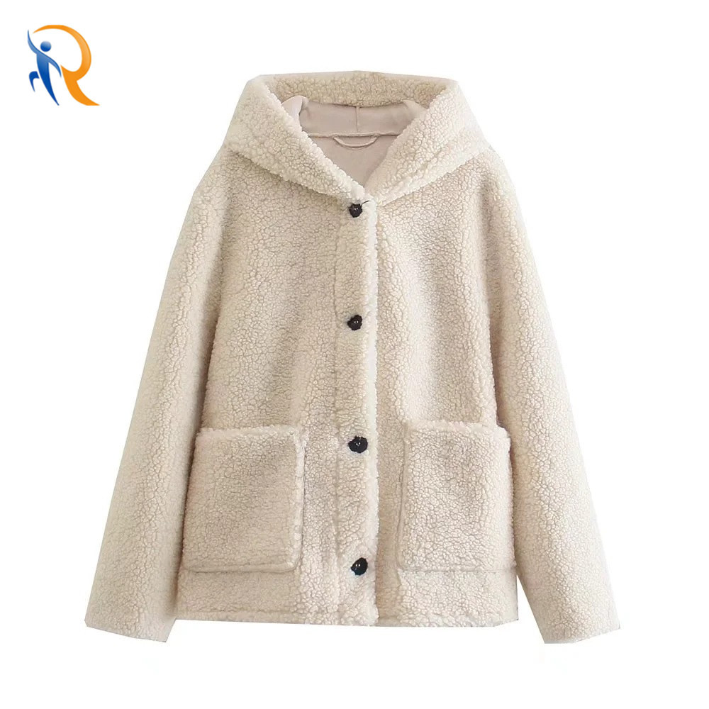 product-Ruiteng-New Fleece Hooded Jacket Jacket Warm Ladies Top Oem With Good Price-Ruiteng-img
