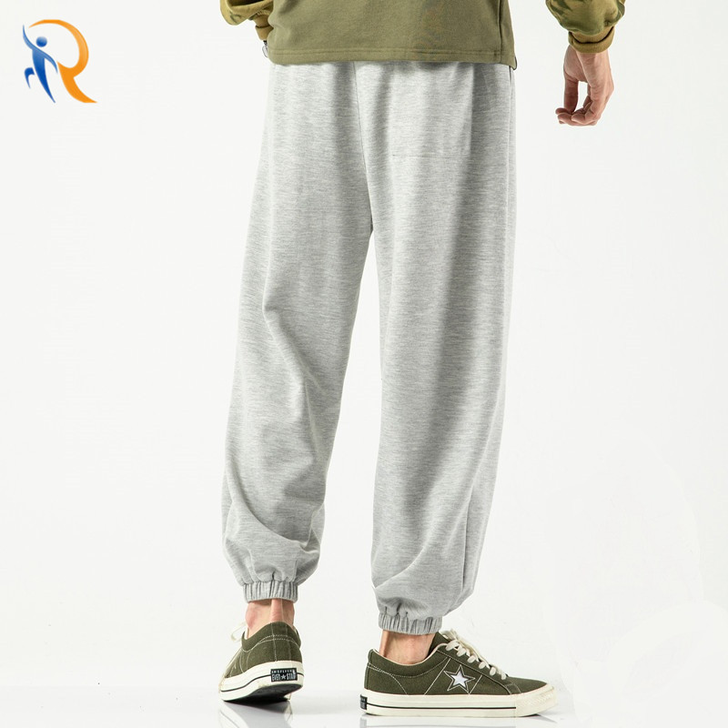 product-Cotton Made Mens Comfy Loose Style Sportswear Gym Wear Runing Sweat Pants-Ruiteng-img