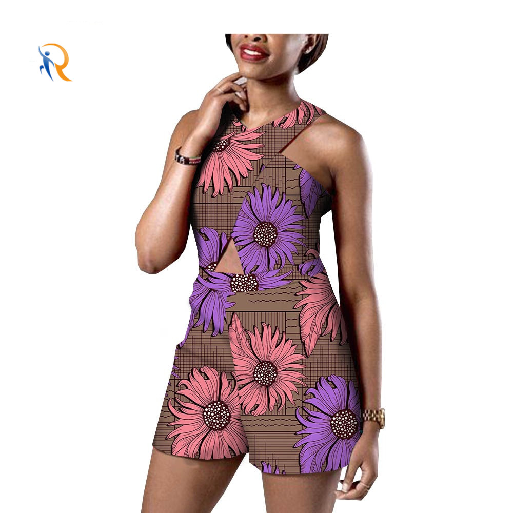 product-Ruiteng-Womens Exotic Style Custom Digital Printing Cropped Jumpsuit-img