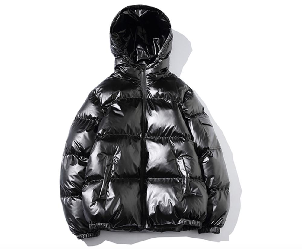product-Ruiteng-New Style Custom Wholesale High Quality Custom Winter Bubble Jacket Men Shiny Puffe
