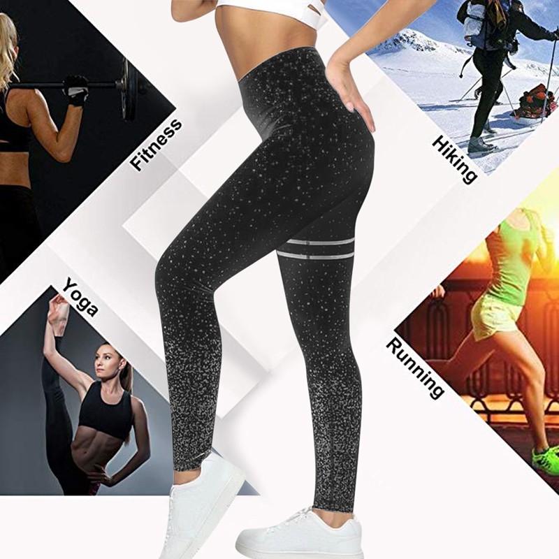 product-Women′s Dot Leggings Sweatpants Gym Sport Running Jogging 1pcs Yoga Pants Women′s High Waist