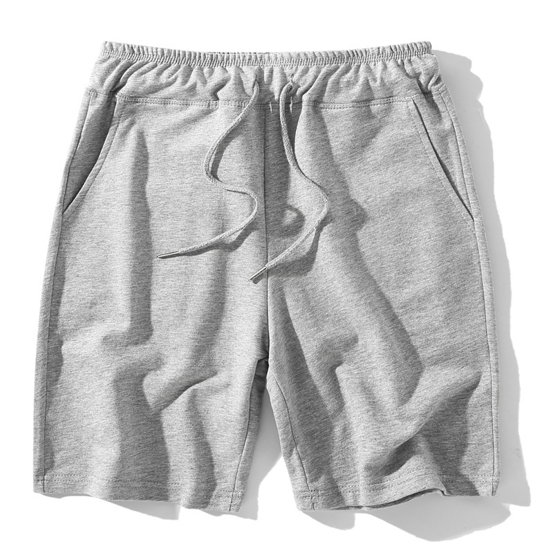 product-Mens Loose Casual Pants 100 Cotton Terry Effect Mes Running Shorts-Ruiteng-img