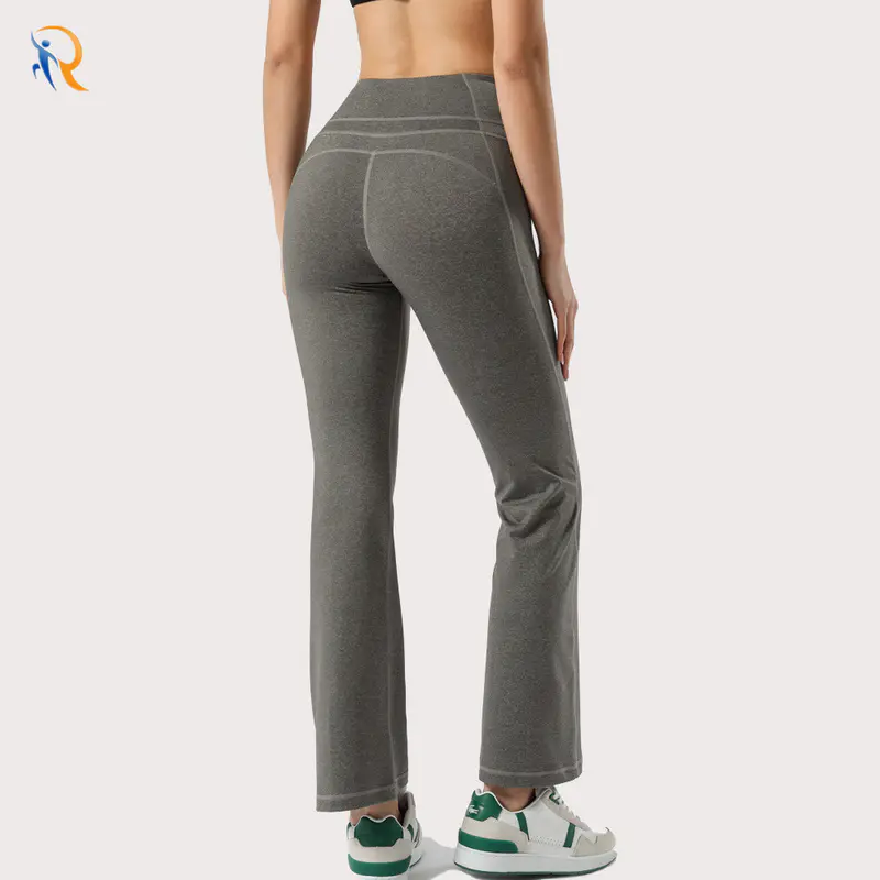 New Arrival High Waist Skinny Horn Yoga Pants Buttock Dance Fitness Sports Leisure Pants Women