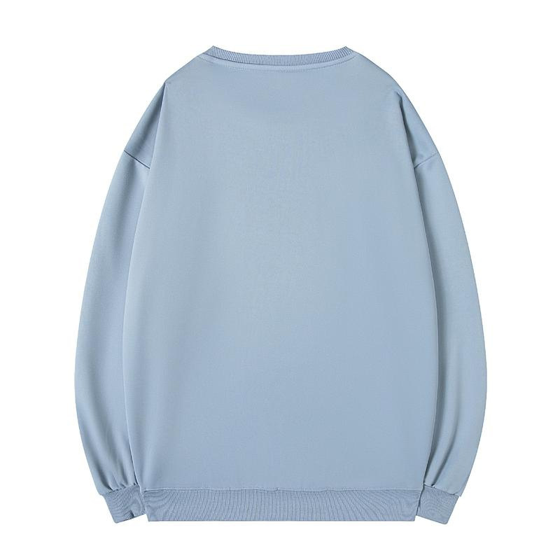product-Ruiteng-Womens Custom Logo Rib Neck Sweater Solid Color Sweatshirt-img