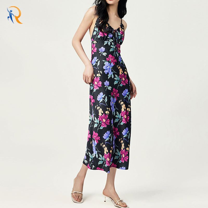 product-Ruiteng-Womens Flowery Dress Summer dress Casual style dress-img