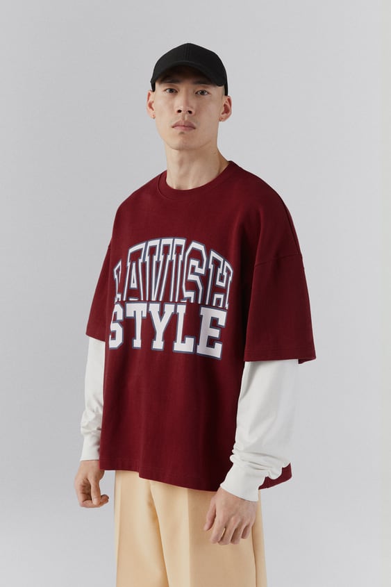 product-Ruiteng-Mens Stitching Spliced Print Crew Neck Sweater-img