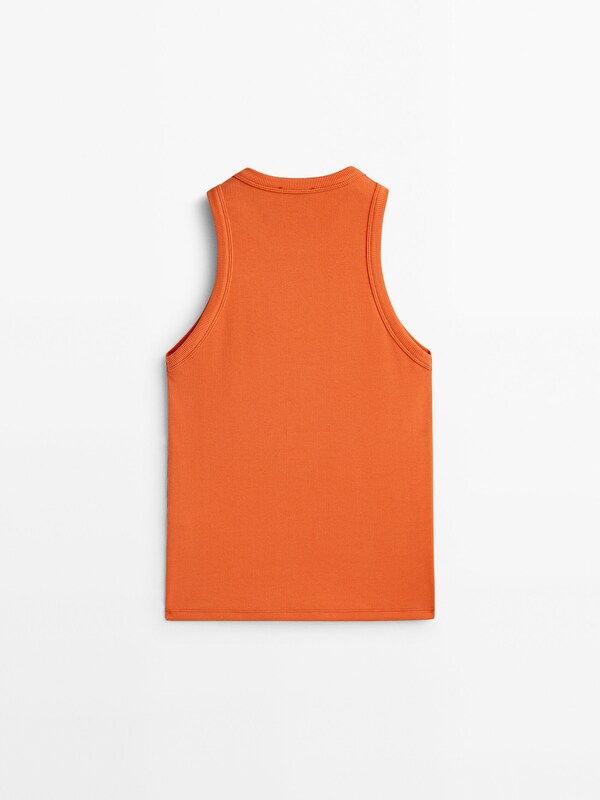 product-Womens Ring Neck Ribbed Tank-Ruiteng-img