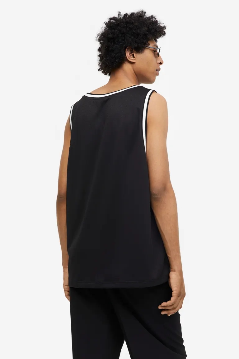product-Mens Relex Fit Casual Style Mesh Basketball Tank-Ruiteng-img