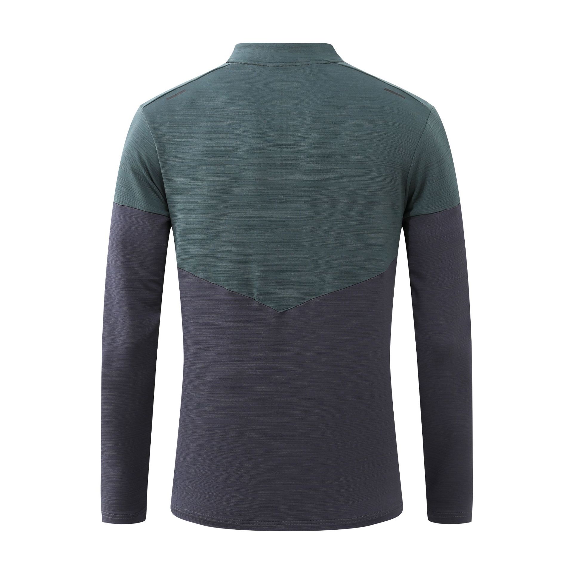 product-Ruiteng-Mens Running Shirt 14 Zip-up Long Sleeve Shirt Stand Collar Quick Dry Sport Shirt-im