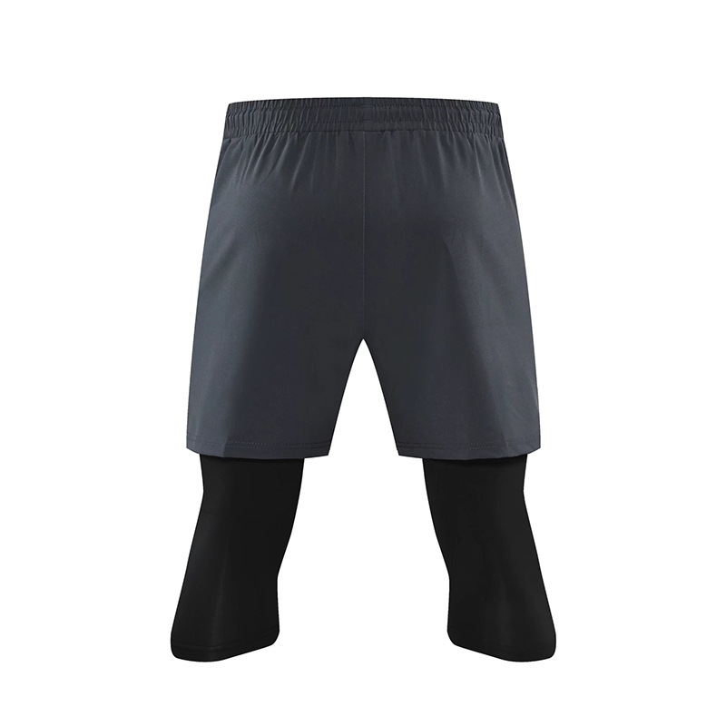 product-Ruiteng-Mens Training Pants 2 In 1 Running Short Quick Dry Compression Lined Short-img