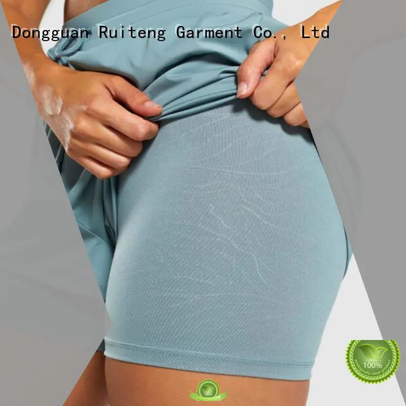 Ruiteng Latest loose fit shorts women's factory for gym