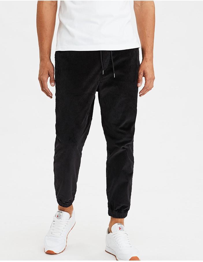 New comfortable corduroy jogging pants for men for fall