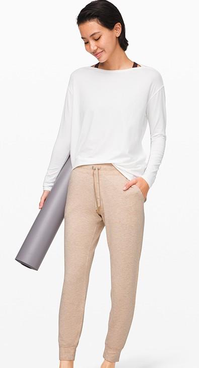 Women's new recreational breathable leg - strap jogging pants track pants
