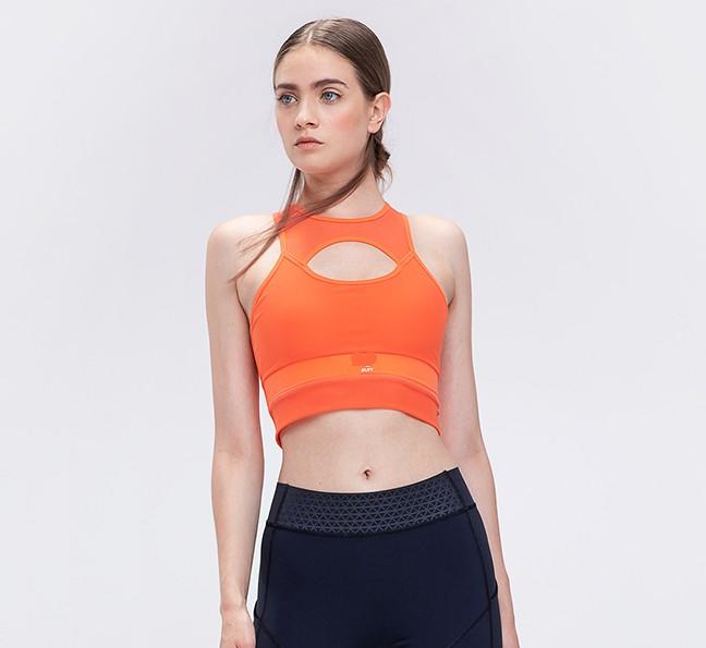 The tank top running bra supports the yoga beauty back fitness bra