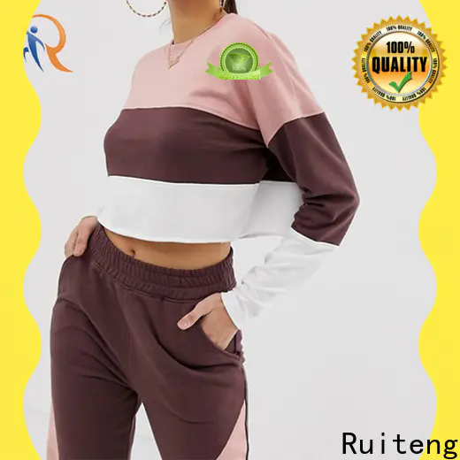 Ruiteng Latest fitness workout clothes factory for running