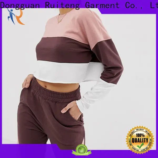 Ruiteng warmth custom sports apparel Suppliers for gym