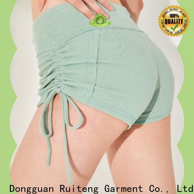 Ruiteng New female workout shorts manufacturers for sports