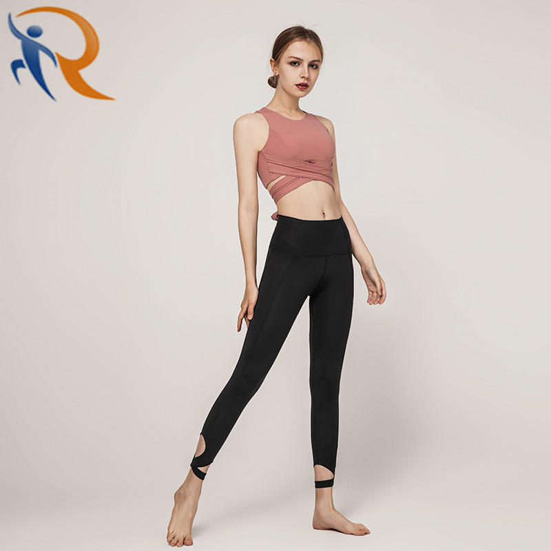 Women Fitness Gym Clothing Yoga Set Bra Leggings Yoga Set