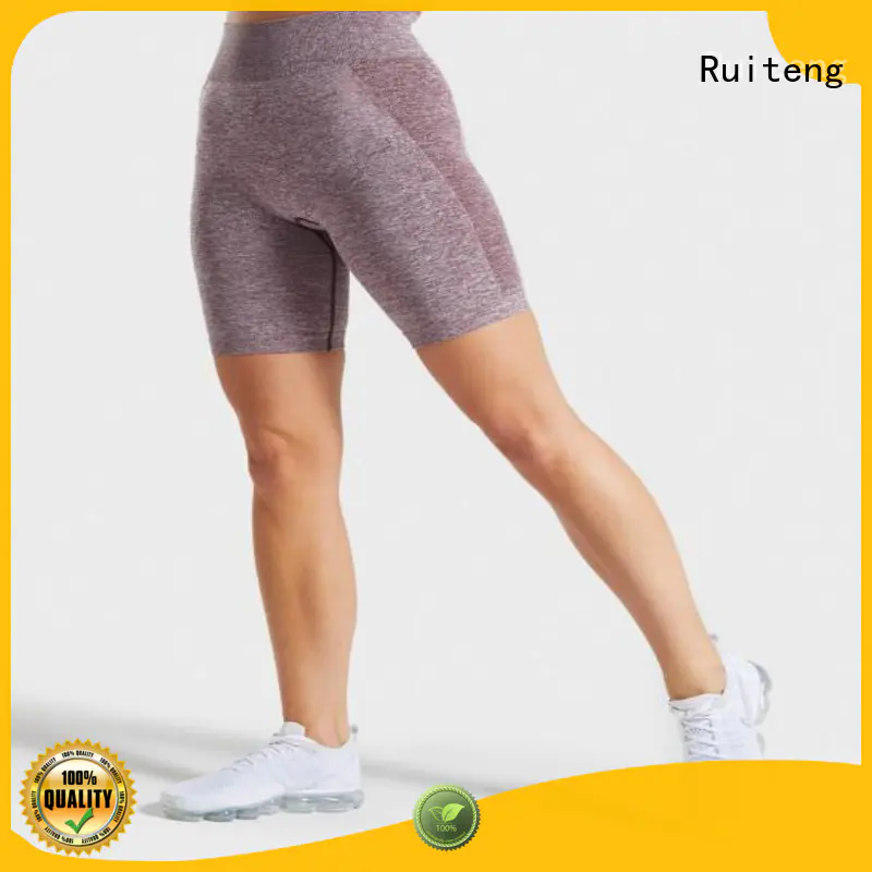 Ruiteng cotton gym shorts company for gym
