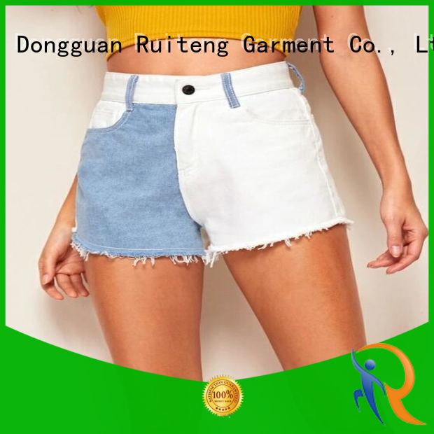 Ruiteng cotton gym shorts company for sports