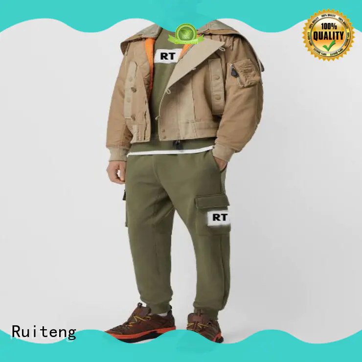 Ruiteng athletic jackets custom for indoor