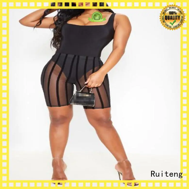 Ruiteng female fitness shorts manufacturers for gym