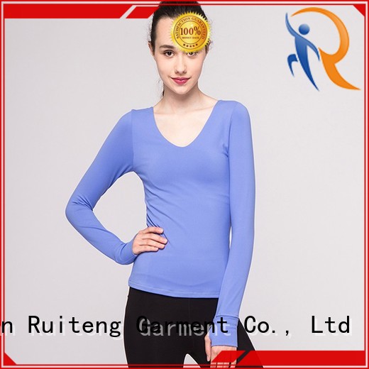 Ruiteng zipper basic tank top supplier for indoor