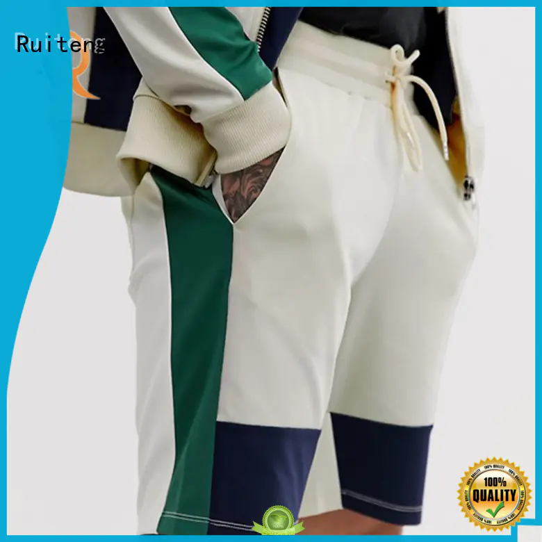 Ruiteng tricot gym shorts sale manufacturers for running