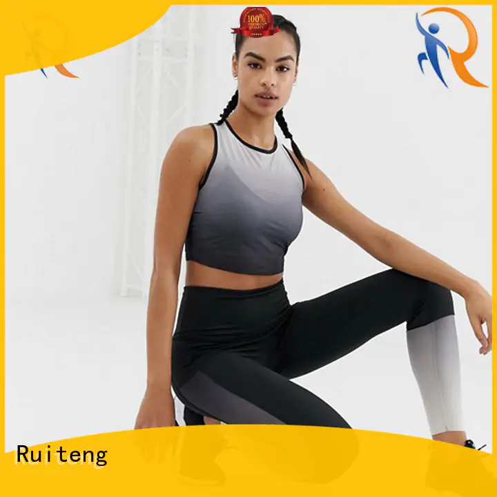 seamless yoga tank tops from China for outdoor Ruiteng