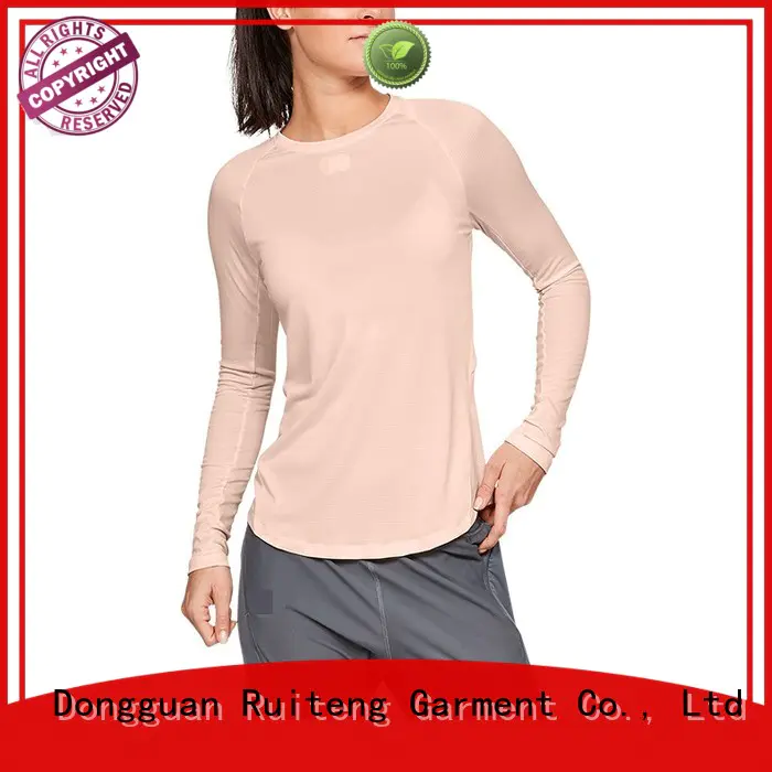 Ruiteng t shirt with sleeves for business for indoor