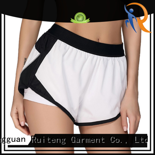 Ruiteng Brand athletic elastic casual boys compression shorts