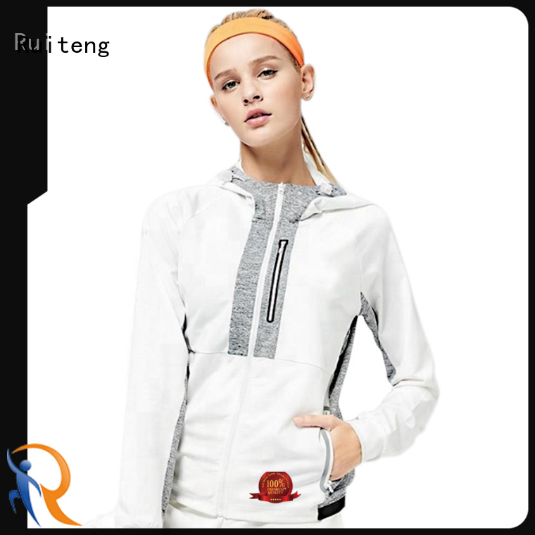 Hot winter fashion hoodies womens half Ruiteng Brand