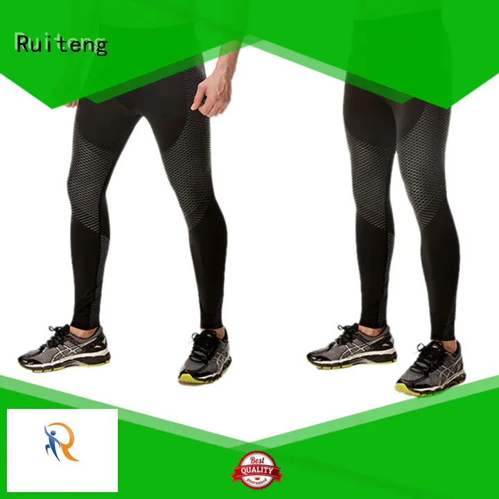black tight slim OEM grey gym leggings Ruiteng