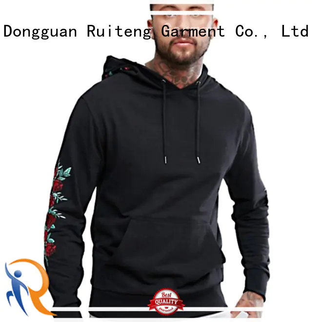 fleece fashion hoodies training Ruiteng company
