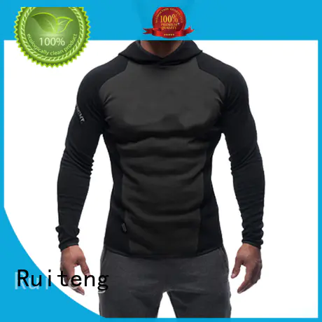 french fitness Ruiteng Brand fashion hoodies womens factory