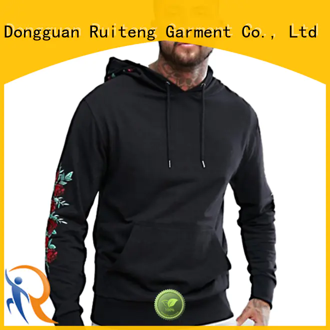 Ruiteng mens fashion hoodies wholesale for sports