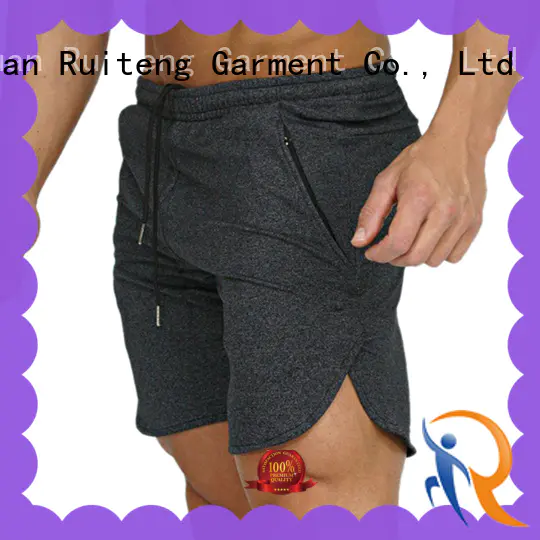 oem women's white shorts factory for gym Ruiteng