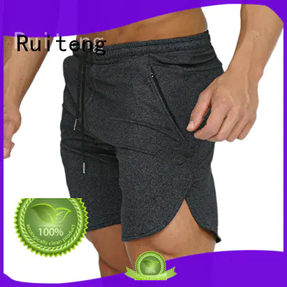 compression latest comfortable hem Ruiteng Brand boys compression shorts supplier