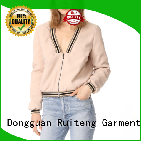 Wholesale casual ladies casual jackets fashion Ruiteng Brand