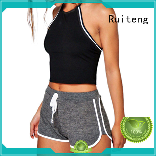 half striped side boys compression shorts Ruiteng Brand