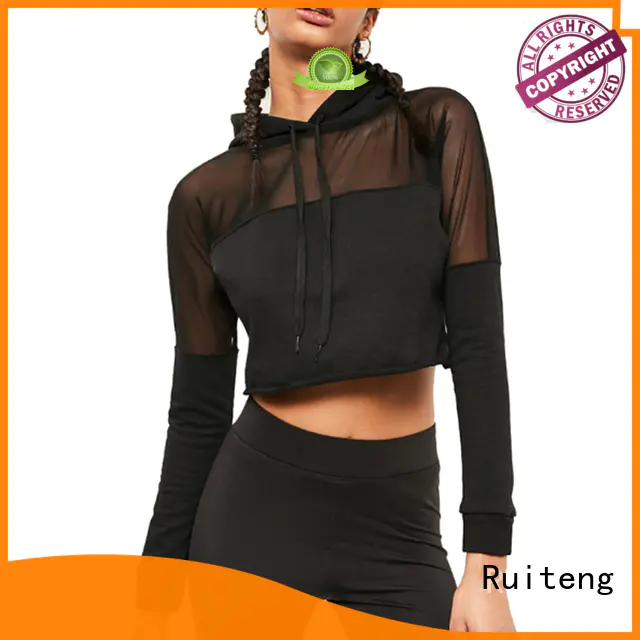 Ruiteng female hoodies Suppliers for sports